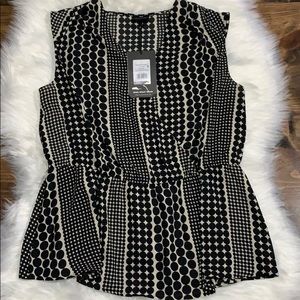 NWT Who What Wear Womens Blouse Sz L